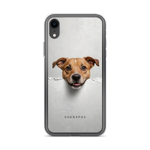 Smile Dog Peep iPhone Case