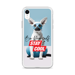 Be Yourself & Stay Cool iPhone Case