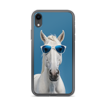 Cool Blue Horse iPhone Case