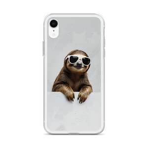 Cool Smiling Sloth iPhone Case