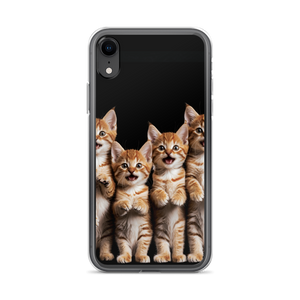 Four Cute Cats iPhone Case