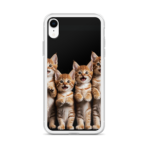 Four Cute Cats iPhone Case