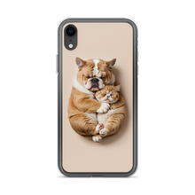 Cute Baby Cat and Dog Sleep iPhone Case