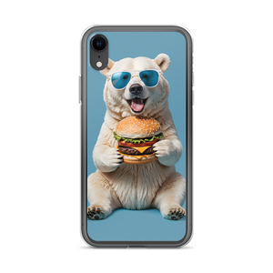 Polar Bear and Burger iPhone Case