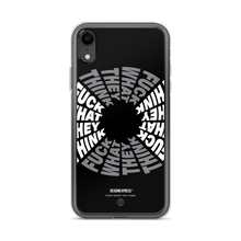 F**ck What They Think Grayscale iPhone Case