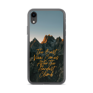 The Best View Comes iPhone Case