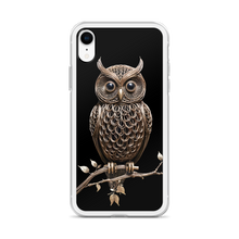 Owl Copper Art iPhone Case