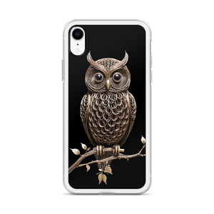 Owl Copper Art iPhone Case