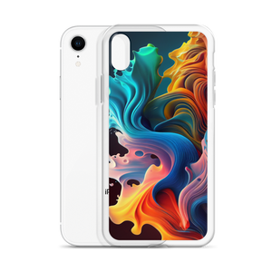 Colorful Swirl Background iPhone® Phone Case