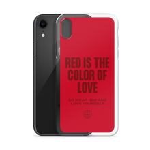 Red is the color of love iPhone® Phone Case