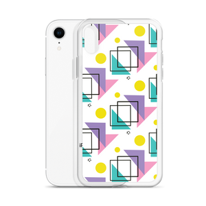 Memphis Colorful Pattern 02 iPhone® Phone Case