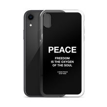 Freedom is the oxygen of the soul iPhone® Phone Case