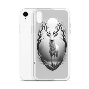 The Grayscale Deer iPhone Case