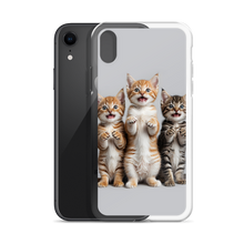 Funny Tripple Cats iPhone Case