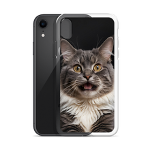 Shocked Cat Face iPhone Case