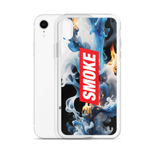 Blue Smoke Fire iPhone Case