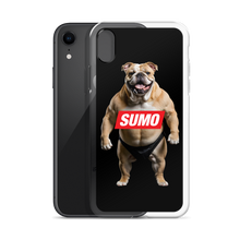 Sumo Bulldog Black iPhone Case