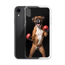 Boxer Boxing Black iPhone Case