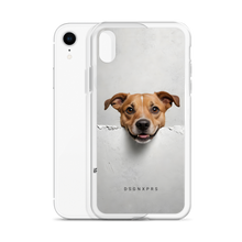 Smile Dog Peep iPhone Case