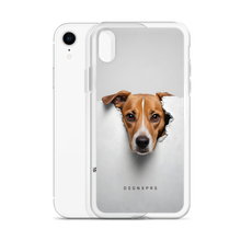 Funny Sad Dog Peep iPhone Case