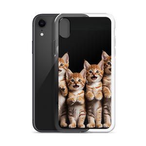 Four Cute Cats iPhone Case