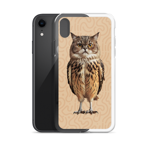 Cat Owl iPhone Case