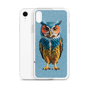 Blue Owl iPhone Case