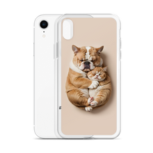 Cute Baby Cat and Dog Sleep iPhone Case