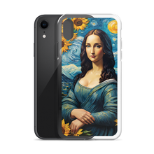 Monalisa Painting in Van Gogh Style iPhone Case