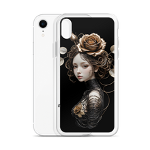 Lady Rose Copper Wire Art iPhone Case