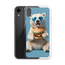 Polar Bear and Burger iPhone Case