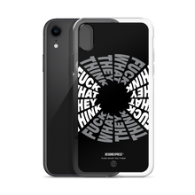 F**ck What They Think Grayscale iPhone Case