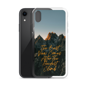 The Best View Comes iPhone Case