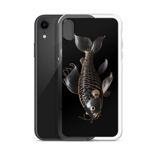 Minimalism Copperplate Art Fish iPhone Case