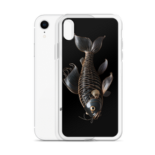 Minimalism Copperplate Art Fish iPhone Case