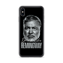 Drink Like Hemingway Portrait Clear Case for iPhone®