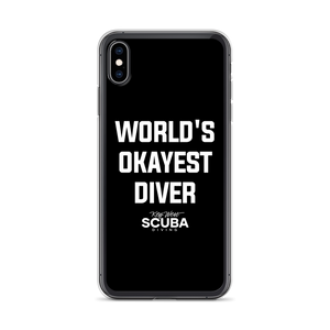 World's Okayest Diver Clear Case for iPhone®