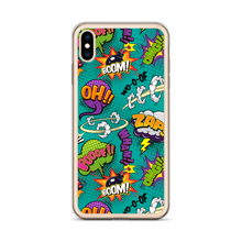 Comic Text Pattern iPhone Case