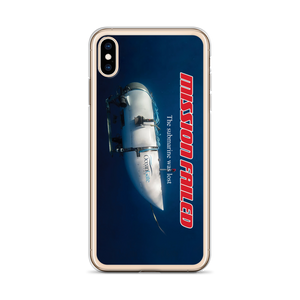 Ocean Gate Mission Failed iPhone Phone Case