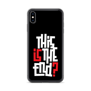 IS/THIS IS THE END? Reverse iPhone Phone Case