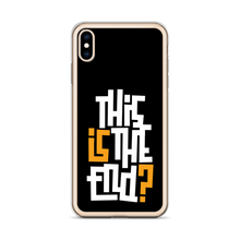 IS/THIS IS THE END? Black Yellow White iPhone Phone Case