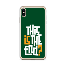 IS/THIS IS THE END? Forest Green iPhone Phone Case