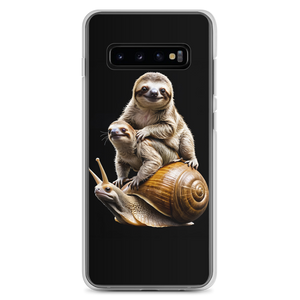 Sloth Riding A Snail Samsung Case