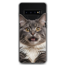 Shocked Cat Face Samsung Case