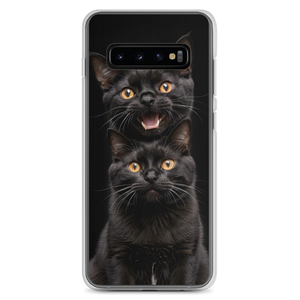 Two Black Cats Follows Samsung Case