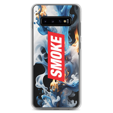 Blue Smoke Fire Samsung Case