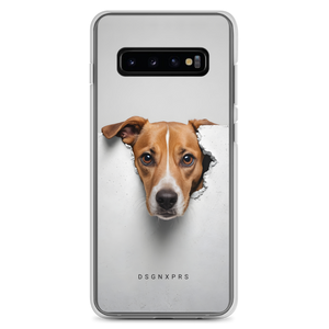 Funny Sad Dog Peep Samsung Case