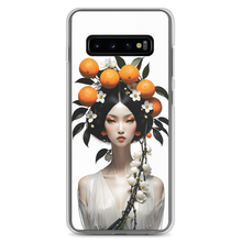 Beauty Lady with Orange Fruits Samsung Case