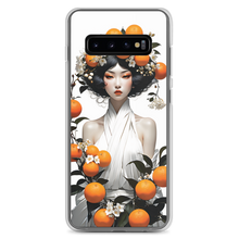 Oriental Lady with Orange Fruits Samsung Case