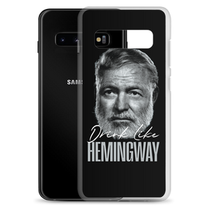 Samsung Galaxy S10+ Drink Like Hemingway Portrait Clear Case for Samsung® by Design Express